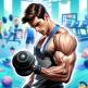 تحميل تطبيق Fitness Gym Simulator Fit 3D للايفون
